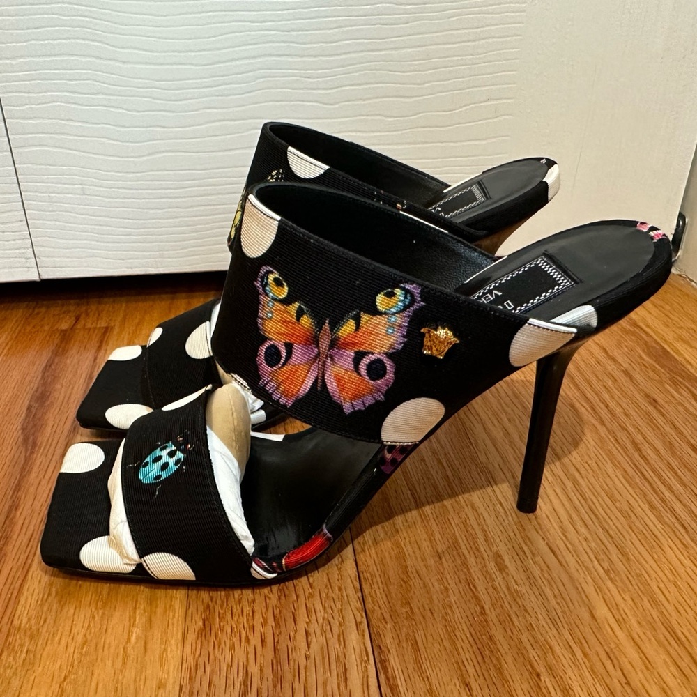 Versace Dua Lipa Butterfly Sandal, W 6.5 / 36.5